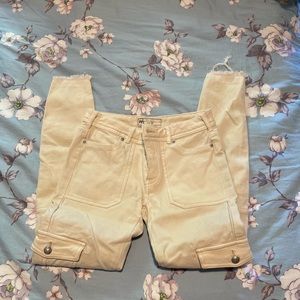Free people cargo skinny jeans
